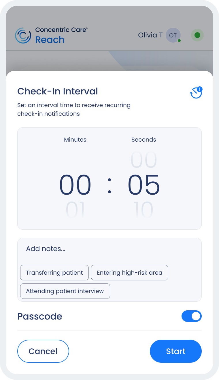 HatimK-Portfolio-Track Me – Set timer