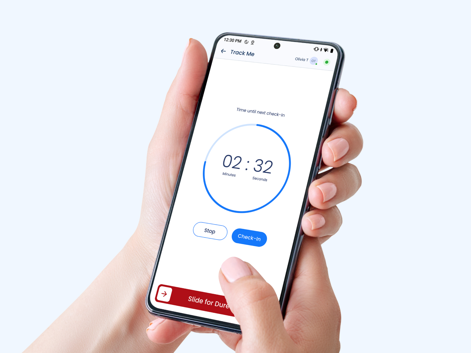 Track Me: Safety Check-In